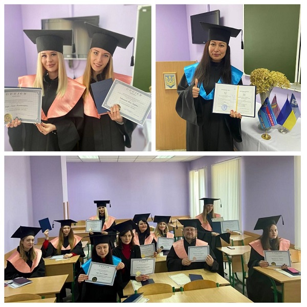 Урочисте вручення дипломів випускникам грудня 2021р.